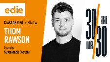 Thom took his Sustainable Football work full-time in January, leaving his Heathrow role after more than seven years at the airport